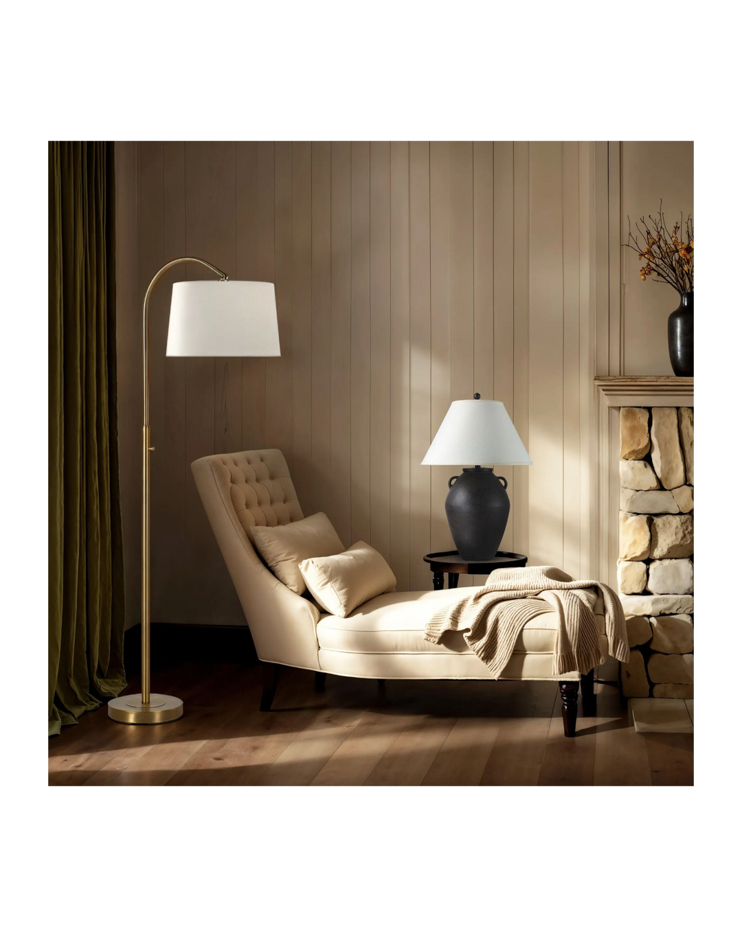 TACTA-Lampe-Table-Noir-Simple