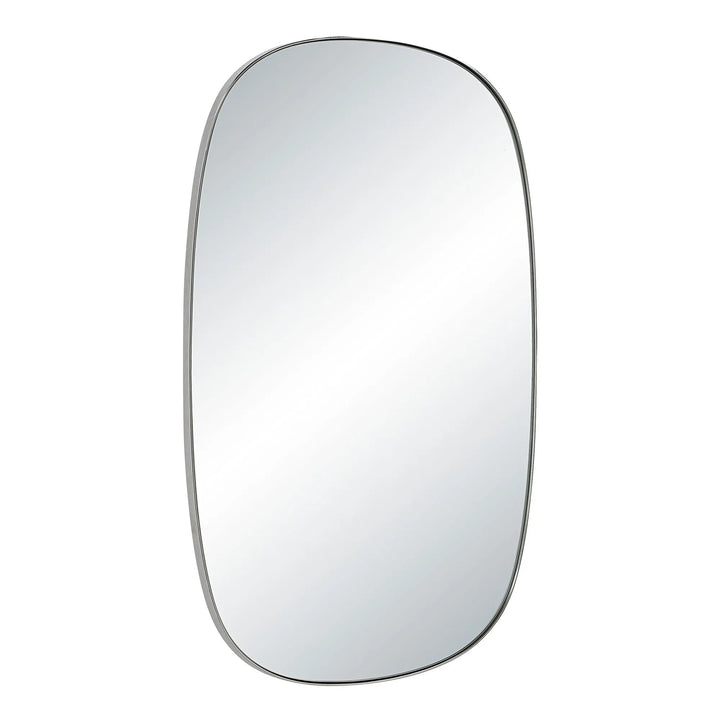 Miroir Oval Argent Mur Decor