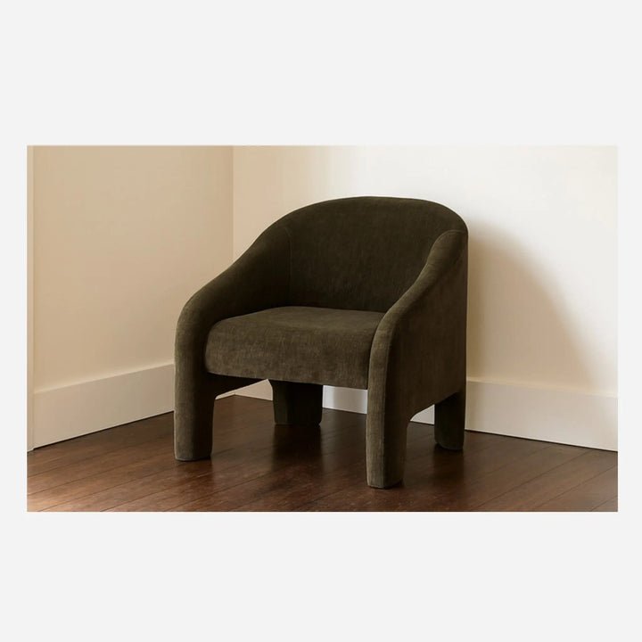 Fauteuil Chaise Accent Confort Velours