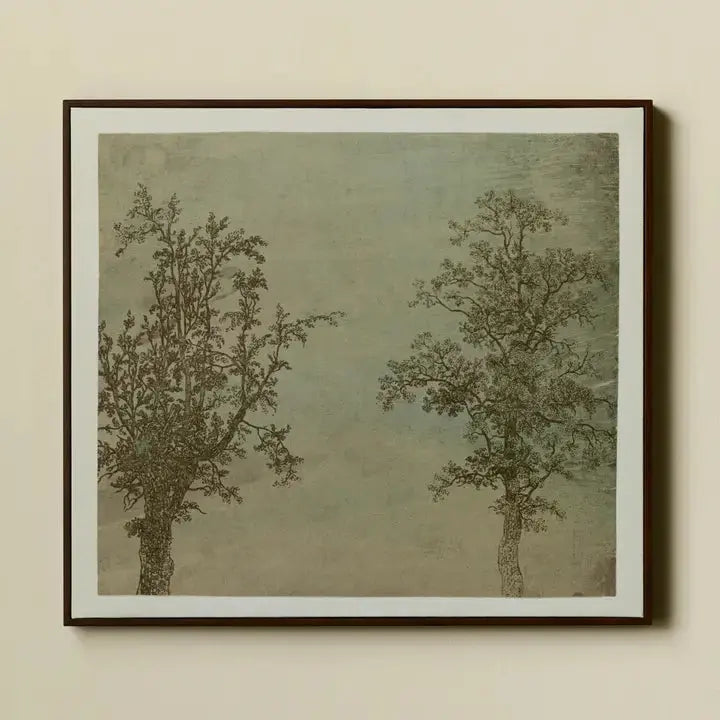 The Two Trees – Art encadré 