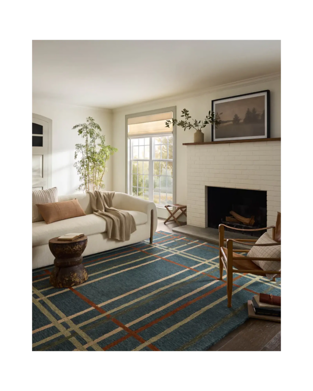 WAYLON Denim / Multi Tapis - Maison Olive