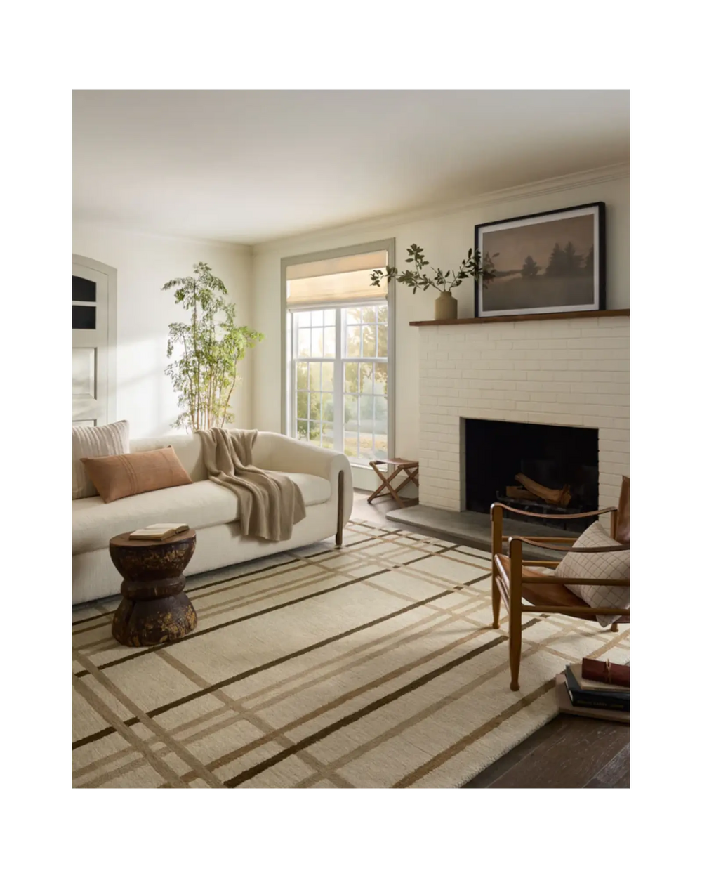 WAYLON Natural / Bark Tapis - Maison Olive