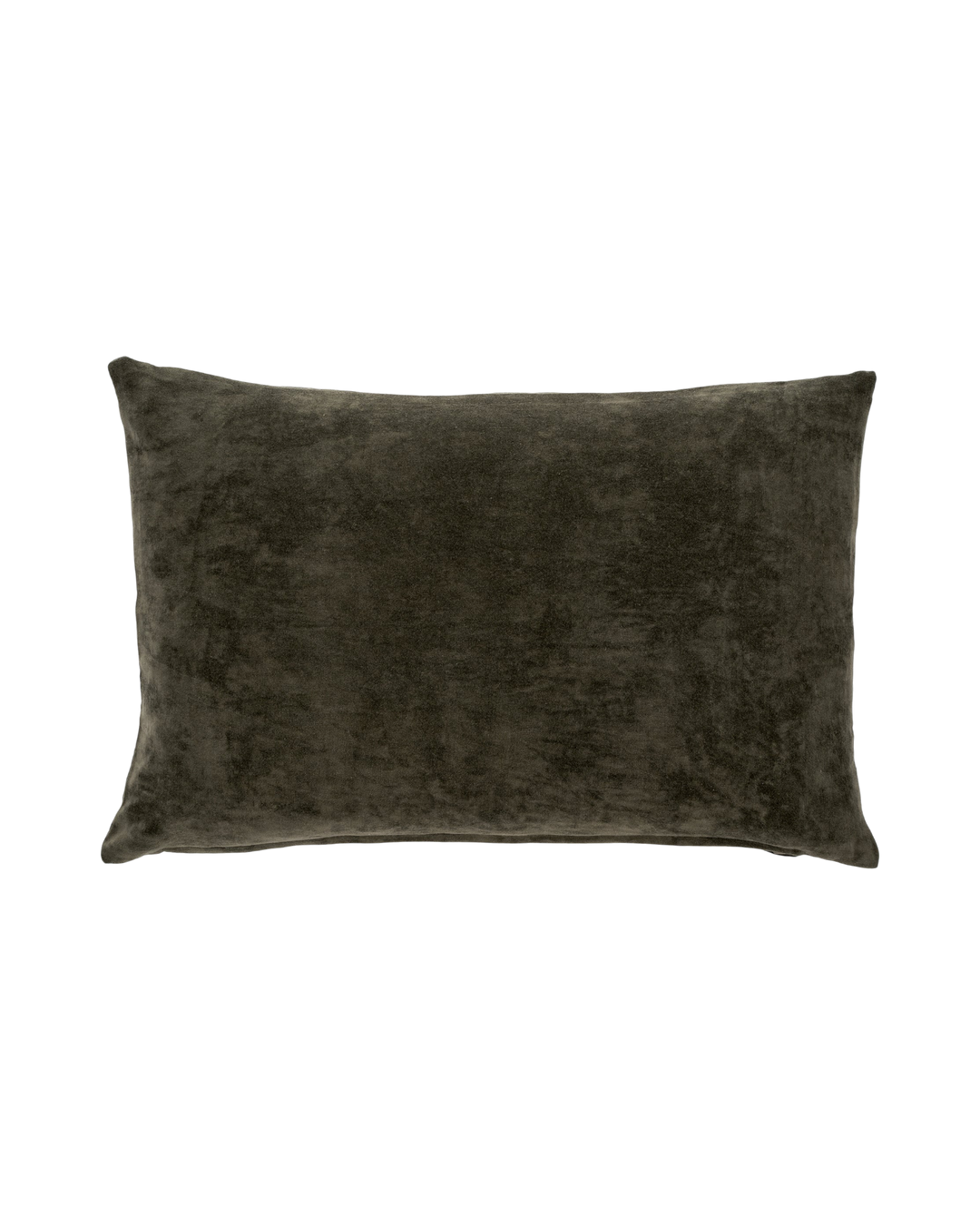 Coussin Vert Velvet Confort Douceur
