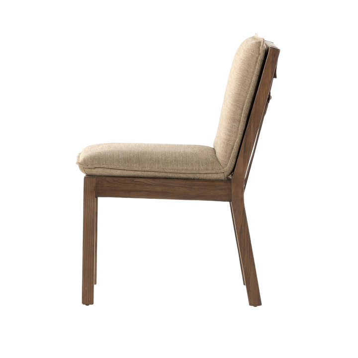 Chaise Bois Confort Coussin Cuisine 