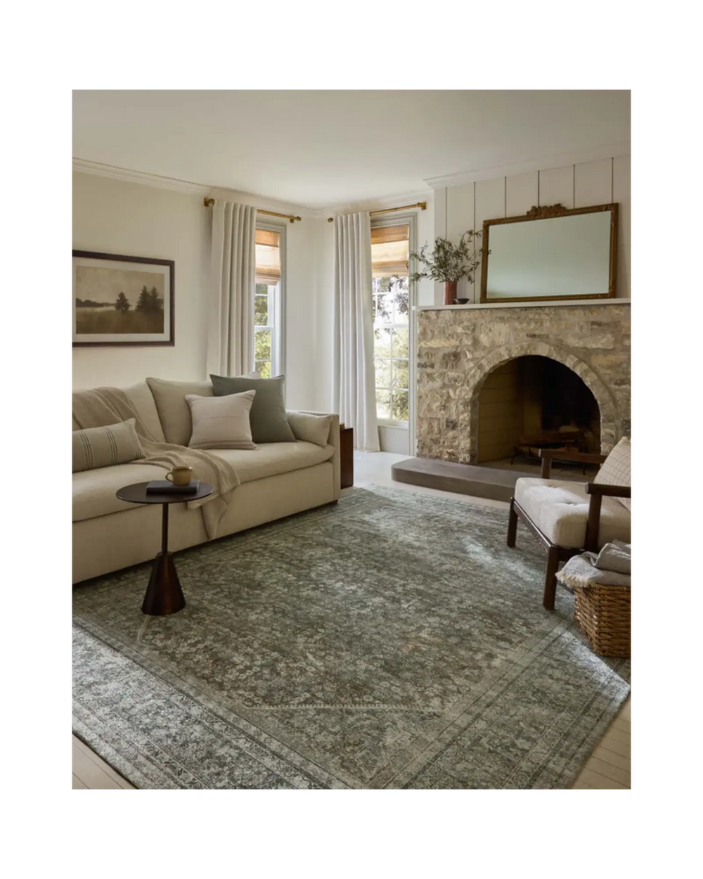 WIMBERLY Tobacco / Rust Tapis - Maison Olive