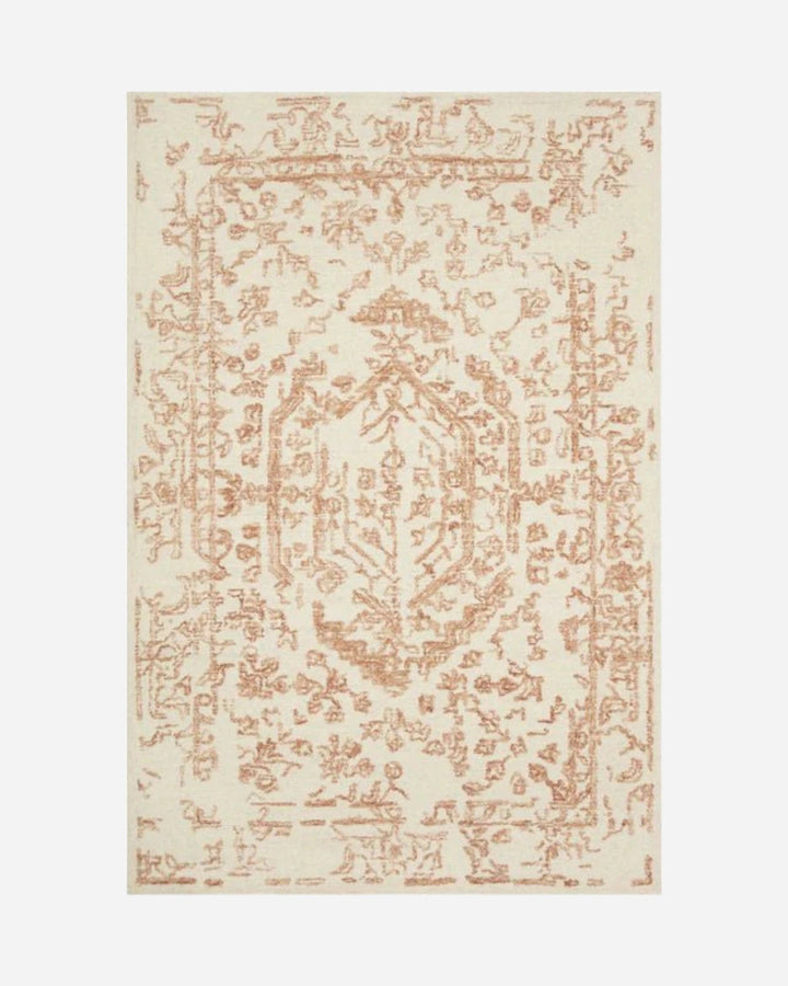 ANNIE White / Rust - Maison Olive - Tapis