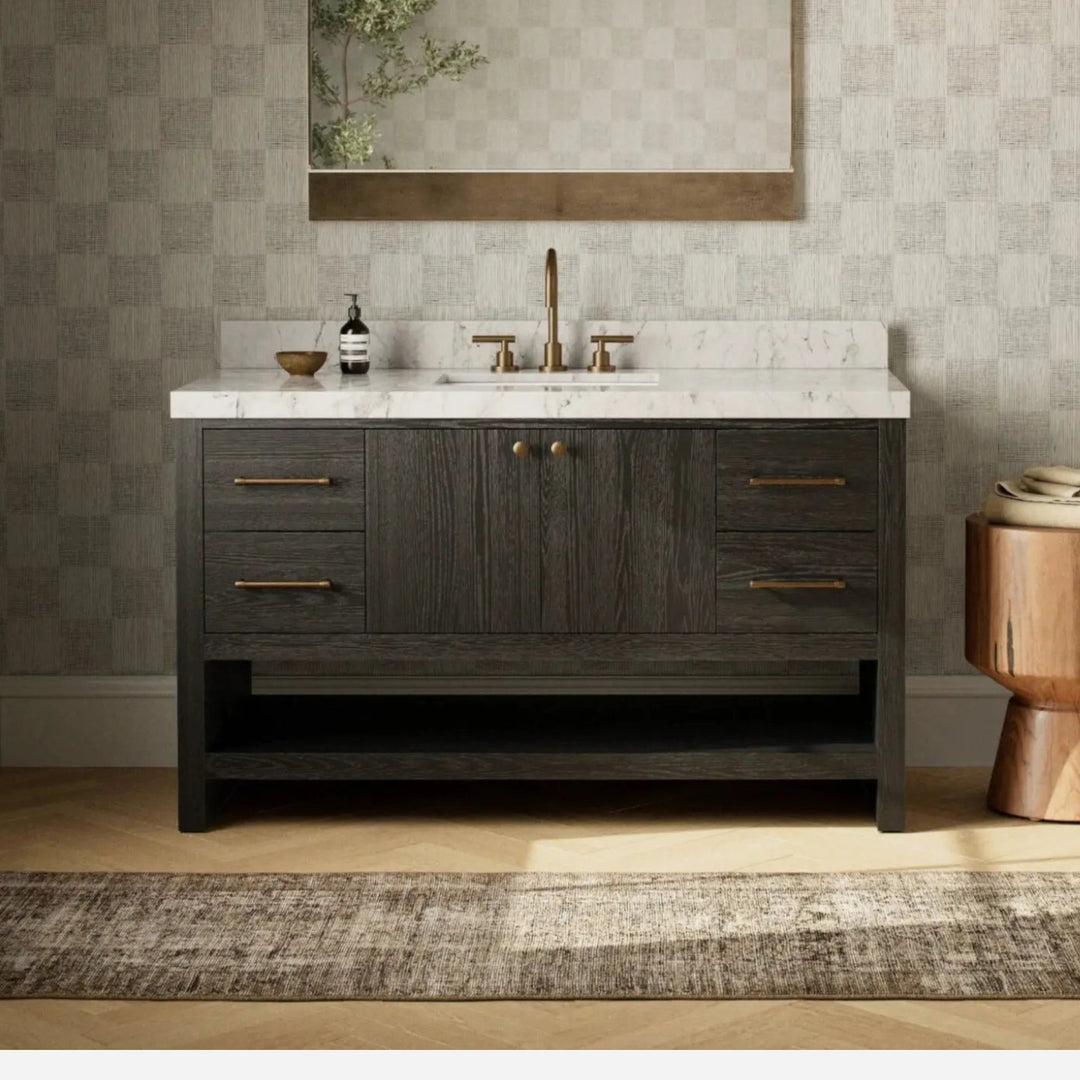 ANTHEM vanité simple large - Maison Olive - Vanité