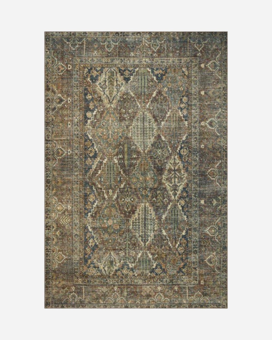 BANKS Spice / Blue - Maison Olive - Tapis