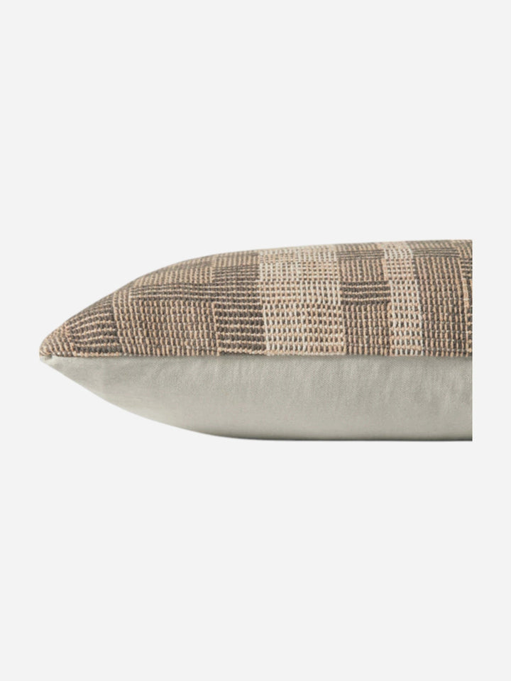 BEA Coussin Charcoal / Natural - Maison Olive - Coussins et Housses