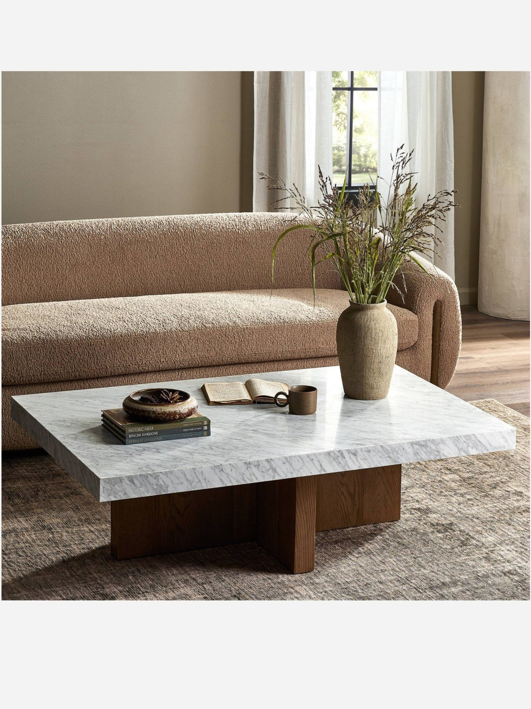 BELLAMY Table basse rectangulaire - Maison Olive - Tables de salon