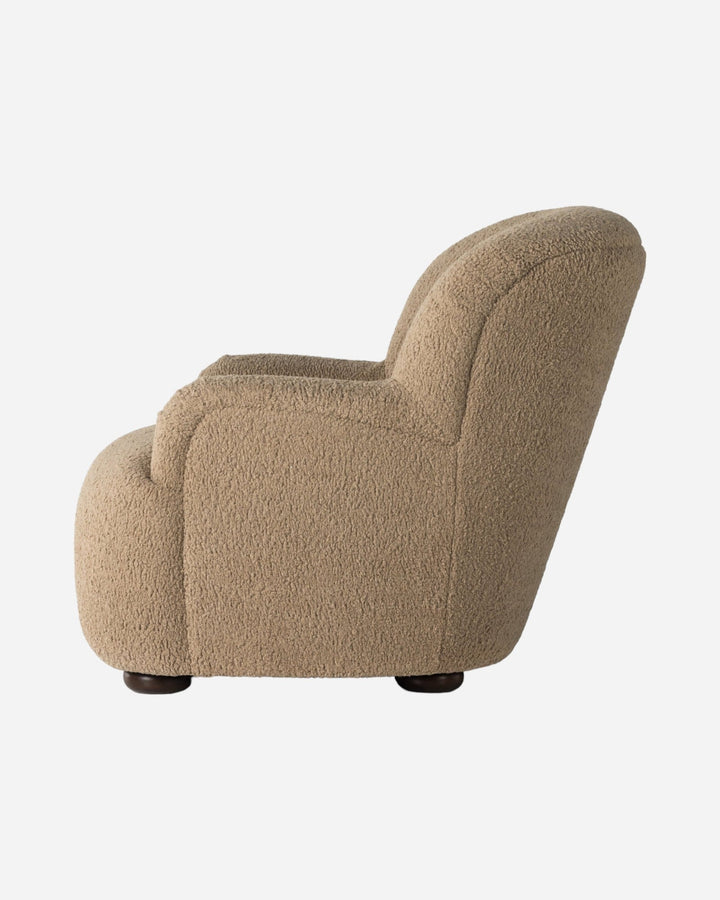 BOUCLA Chaise accent - Camel - Maison Olive - Chaises d’accent