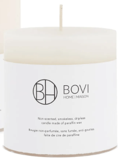 Bougie non parfumé - Maison Olive - Bougies