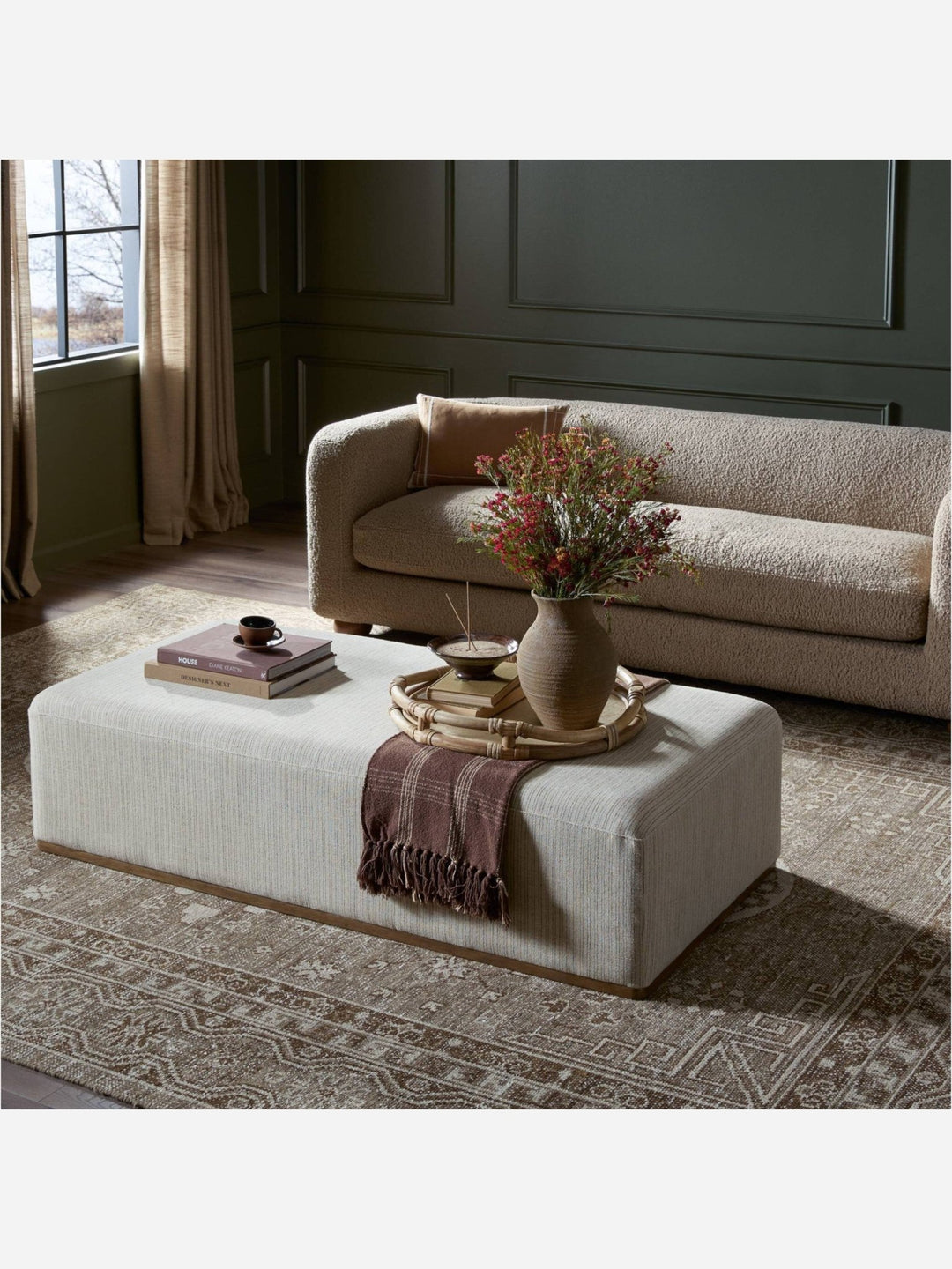 CLIVE Ottoman - Maison Olive - Ottomans