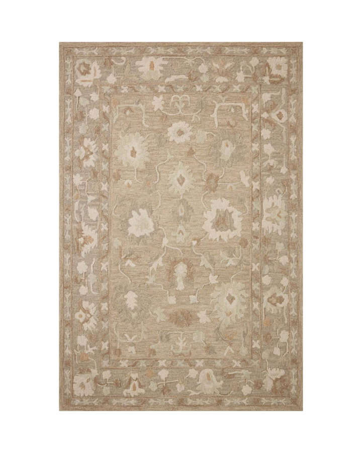 Dorothea khaki dove_tapis laine_Maisonolive