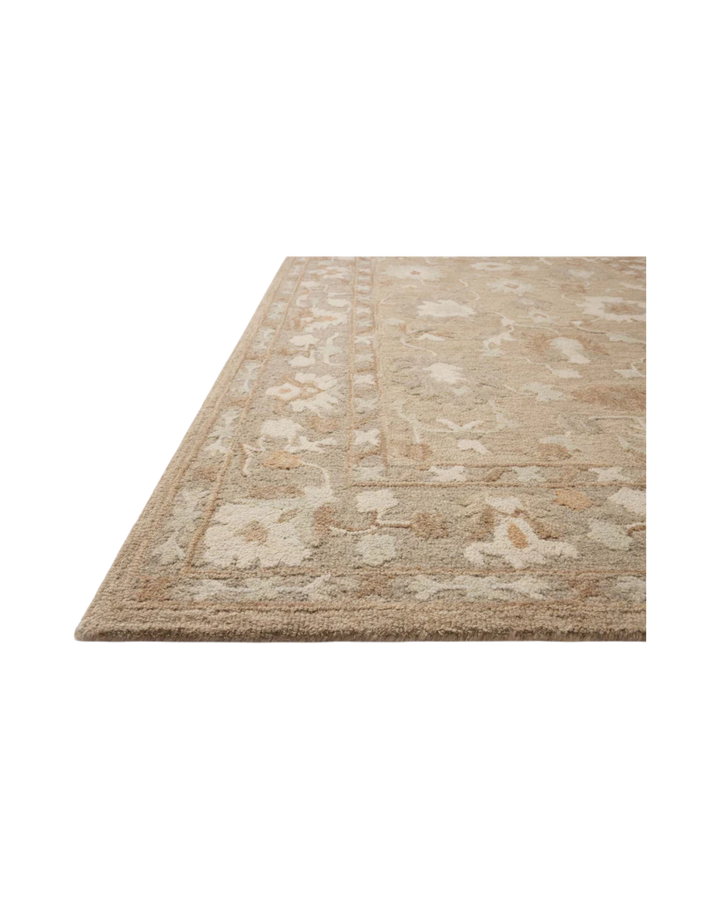 Dorothea khaki dove_tapis laine_Maisonolive