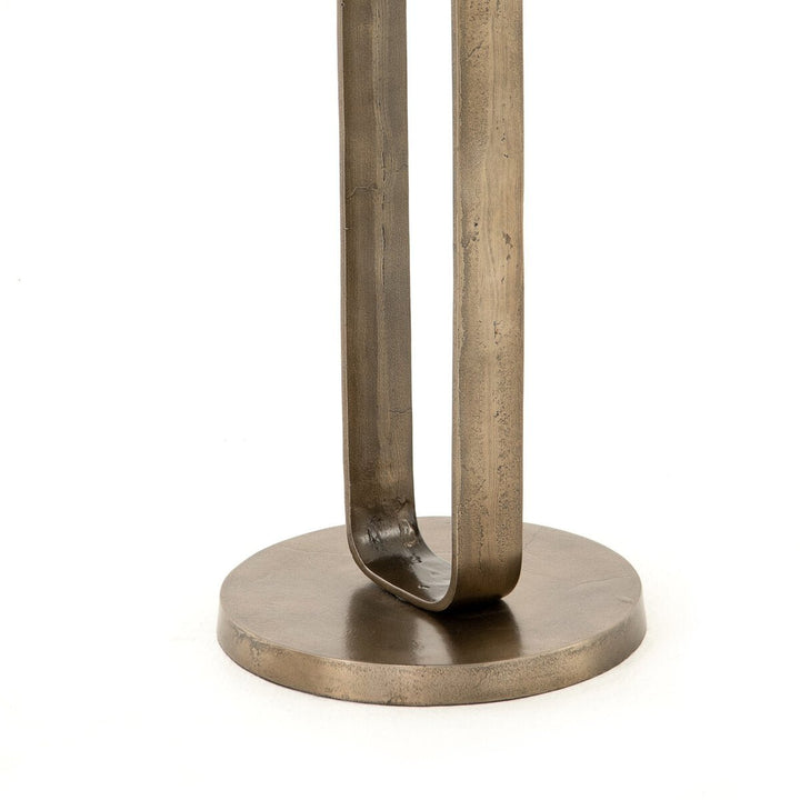 DOUGLAS Table d'accent - Aged Brass - Maison Olive - Tables d'appoint