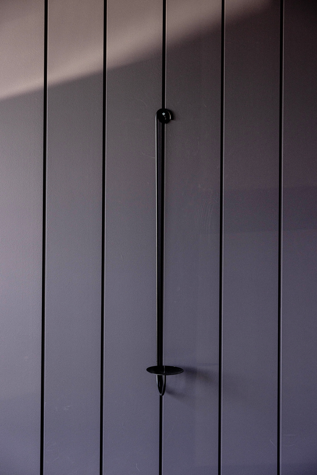 Applique murale en fer noir - Maison Olive