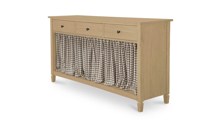 Console ISABELLE, vue de trois quarts du côté droit