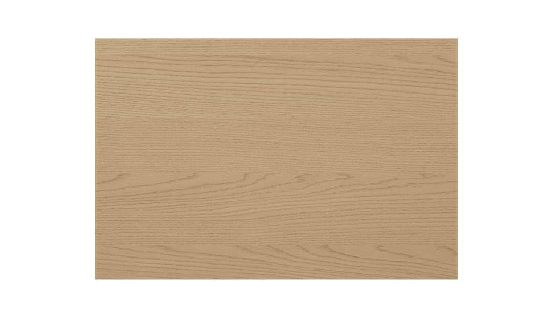 Gros plan du grain du bois de la console ISABELLE