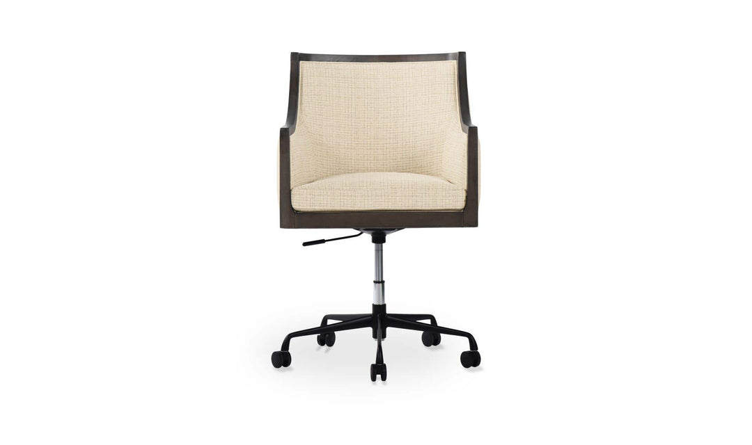 Chaise de bureau FIRTH avoine, vue de face