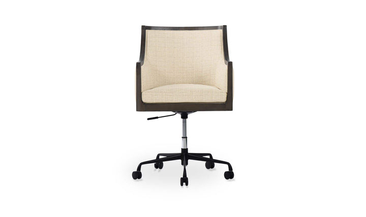 Chaise de bureau FIRTH avoine, vue de face