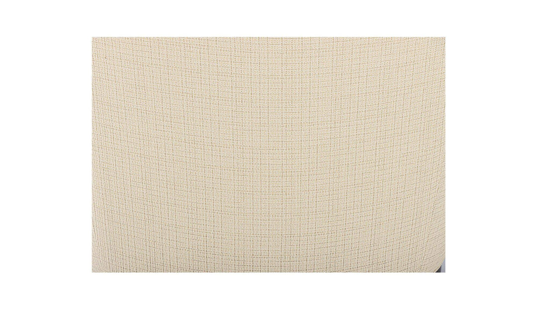 Chaise de bureau FIRTH avoine, détail du tissu