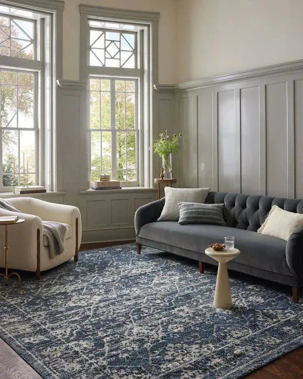 GIGI Navy/Stone - Maison Olive - Tapis