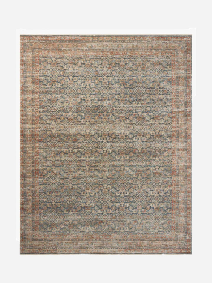 HERITAGE Blue / Rust - Maison Olive - Tapis