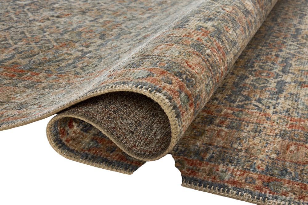 HERITAGE Blue / Rust - Maison Olive - Tapis