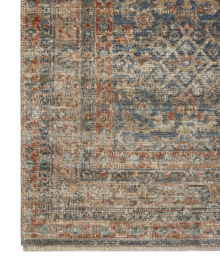 HERITAGE Blue / Rust - Maison Olive - Tapis