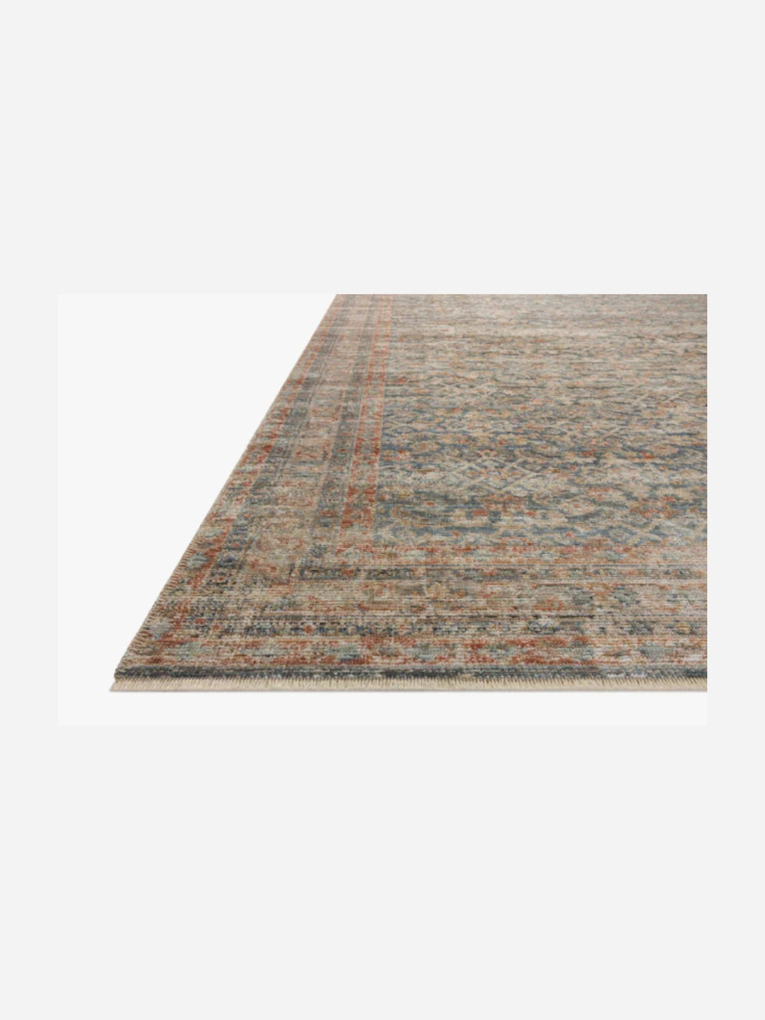 HERITAGE Blue / Rust - Maison Olive - Tapis