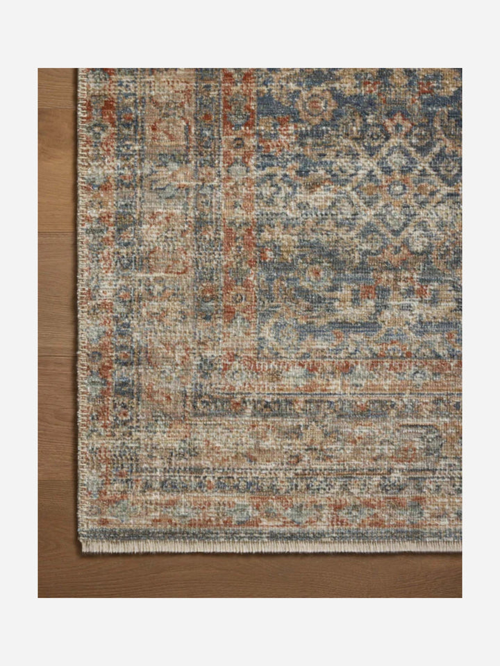 HERITAGE Blue / Rust - Maison Olive - Tapis