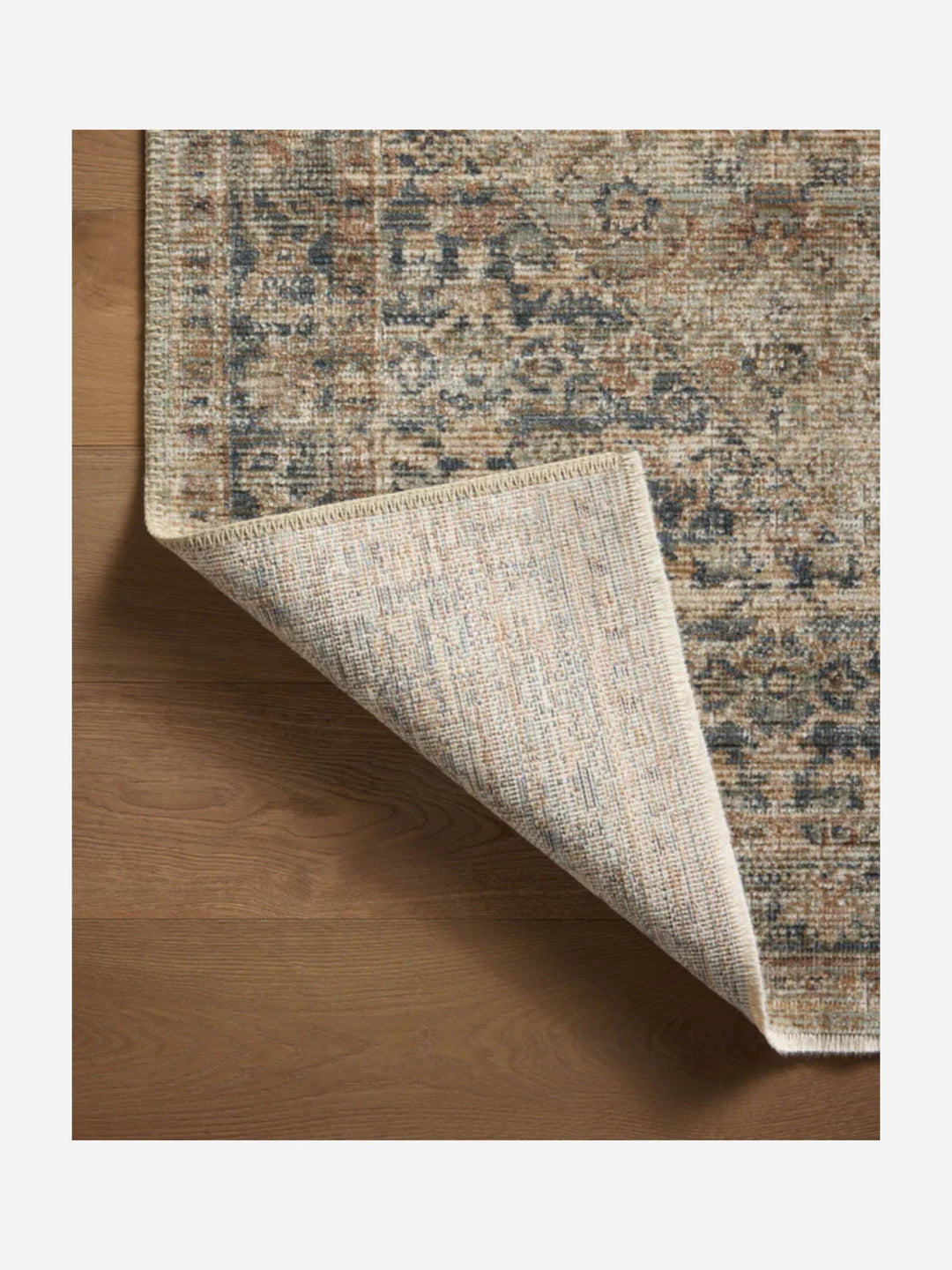 HERITAGE Sage / Navy - Maison Olive - Tapis