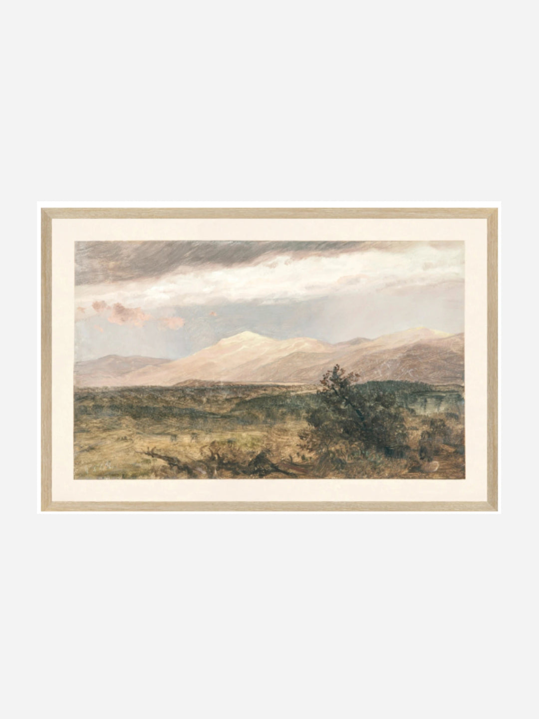 Hudson river school - catskills at sunset - Maison Olive - Tableaux et Cadres