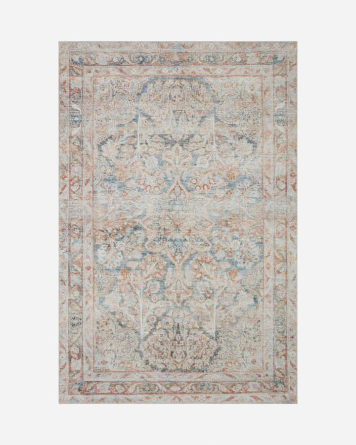 LEANNA Ocean / Apricot - Maison Olive - Tapis