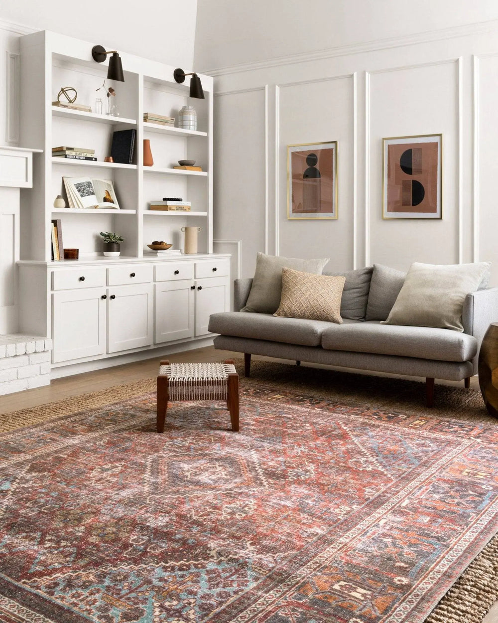 LOREN Brick / Midnight - Maison Olive - Tapis