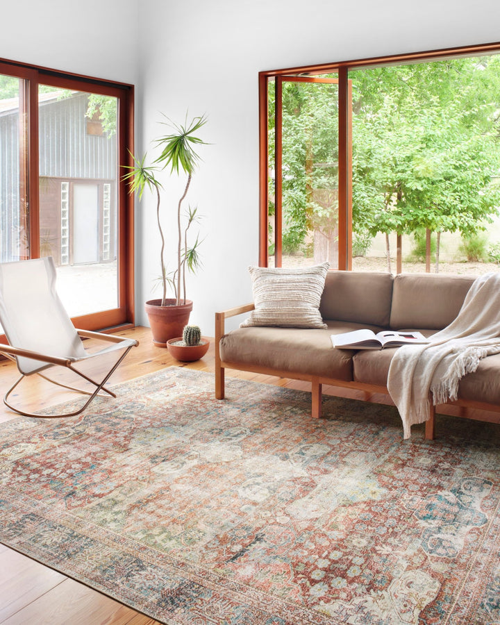 LOREN Brick / Multi - Maison Olive - Tapis