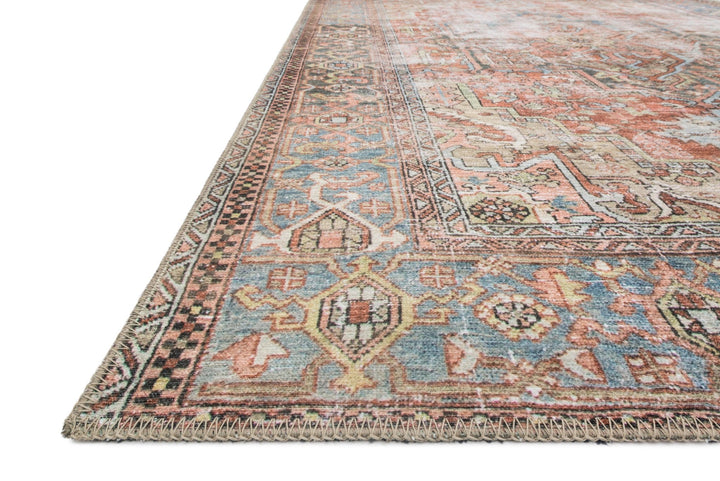 LOREN Terracotta / Sky - Maison Olive - Tapis