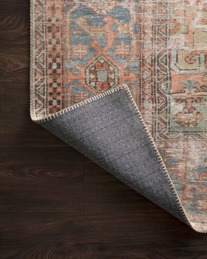 LOREN Terracotta / Sky - Maison Olive - Tapis