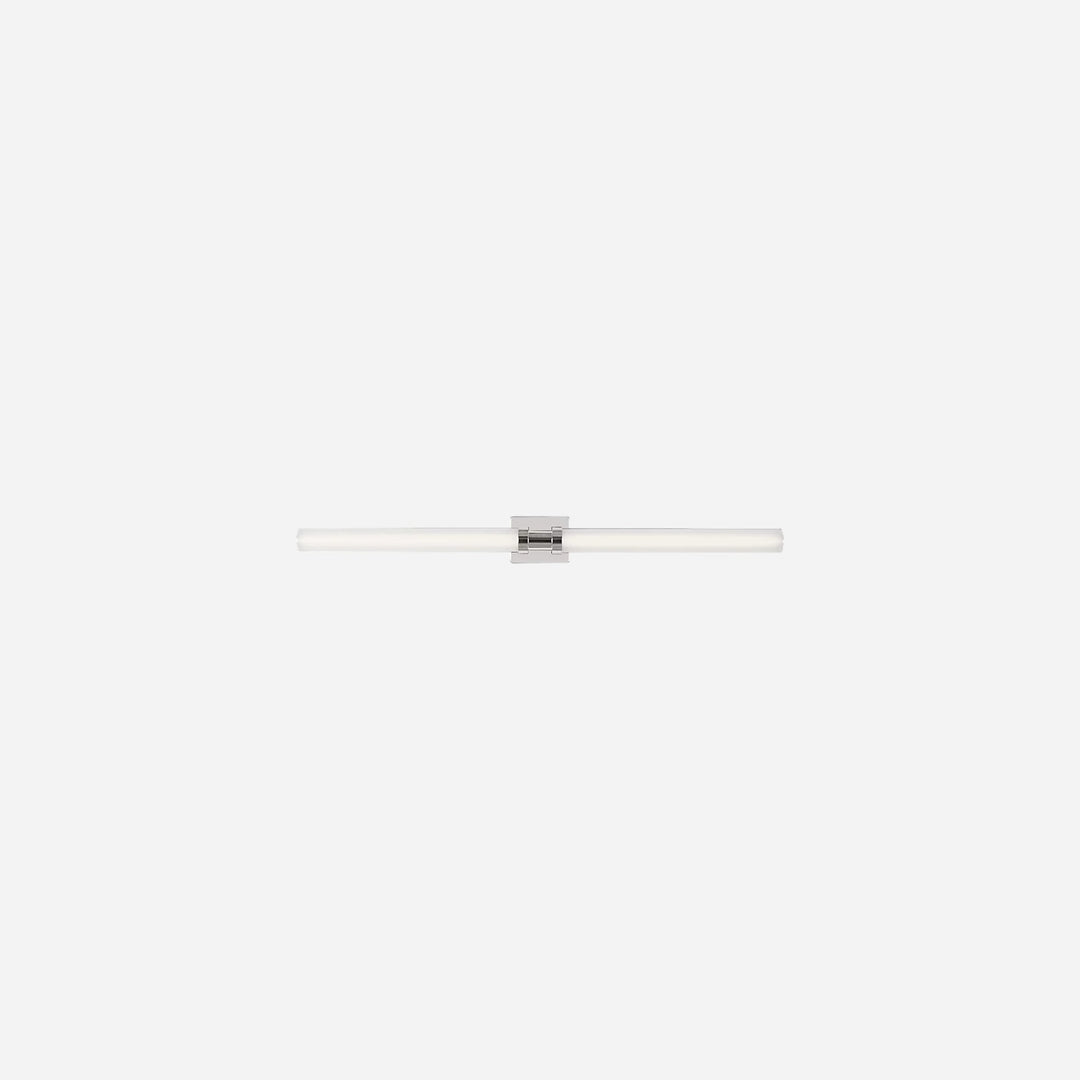 Applique murale Maison Olive Kiel au design minimaliste avec diffuseur cylindrique en verre givré et finition métal