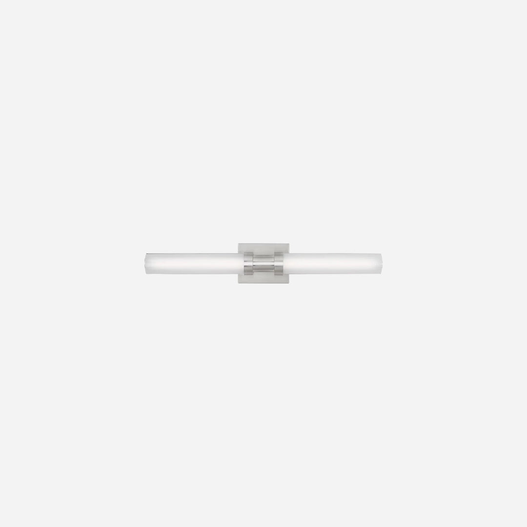 Applique murale Maison Olive Kiel au design minimaliste avec diffuseur cylindrique en verre givré et finition métal