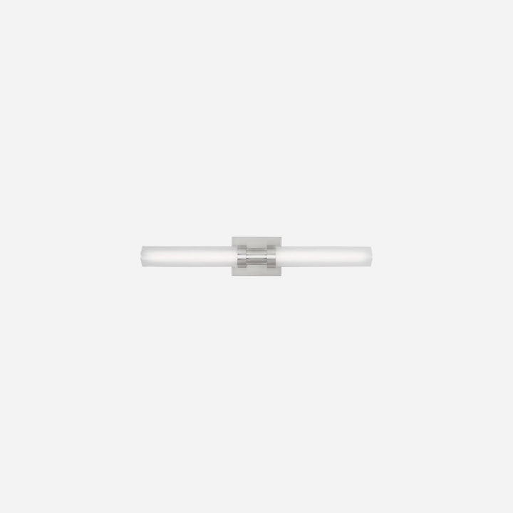 Applique murale Maison Olive Kiel au design minimaliste avec diffuseur cylindrique en verre givré et finition métal