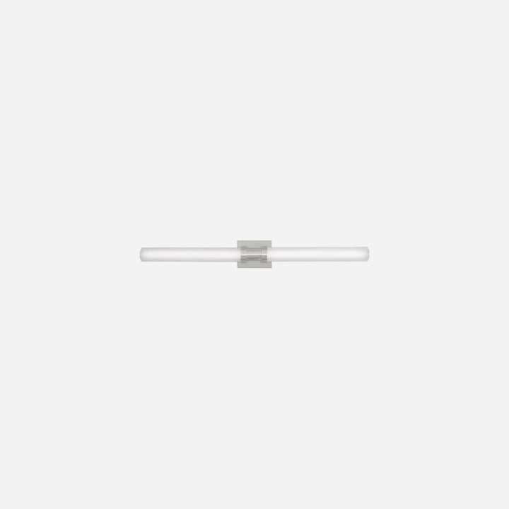 Applique murale Maison Olive Kiel au design minimaliste avec diffuseur cylindrique en verre givré et finition métal