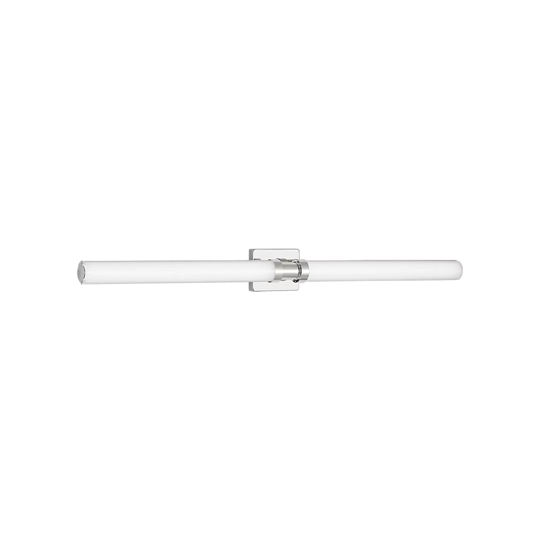 Applique murale Maison Olive Kiel au design minimaliste avec diffuseur cylindrique en verre givré et finition métal