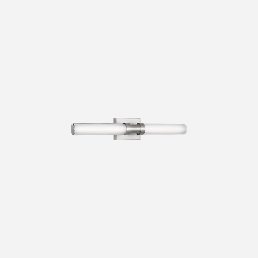 Applique murale Maison Olive Kiel au design minimaliste avec diffuseur cylindrique en verre givré et finition métal