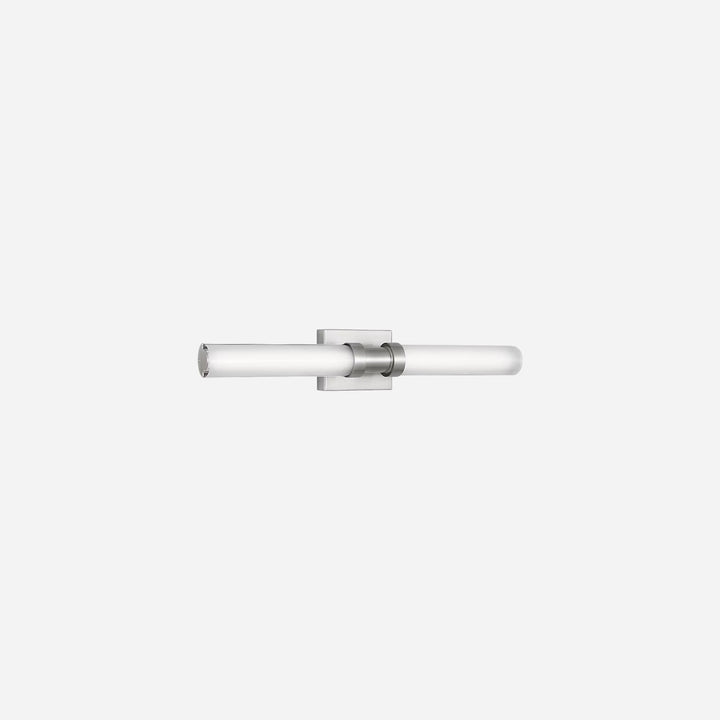 Applique murale Maison Olive Kiel au design minimaliste avec diffuseur cylindrique en verre givré et finition métal