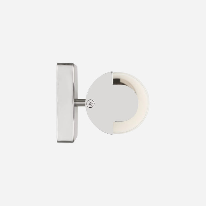 Applique murale Maison Olive Kiel au design minimaliste avec diffuseur cylindrique en verre givré et finition métal