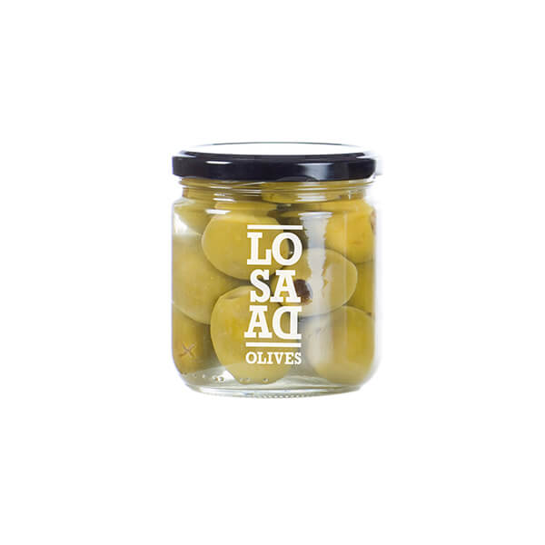 LOSADA – Olives Gordal dénoyautées – 345 g