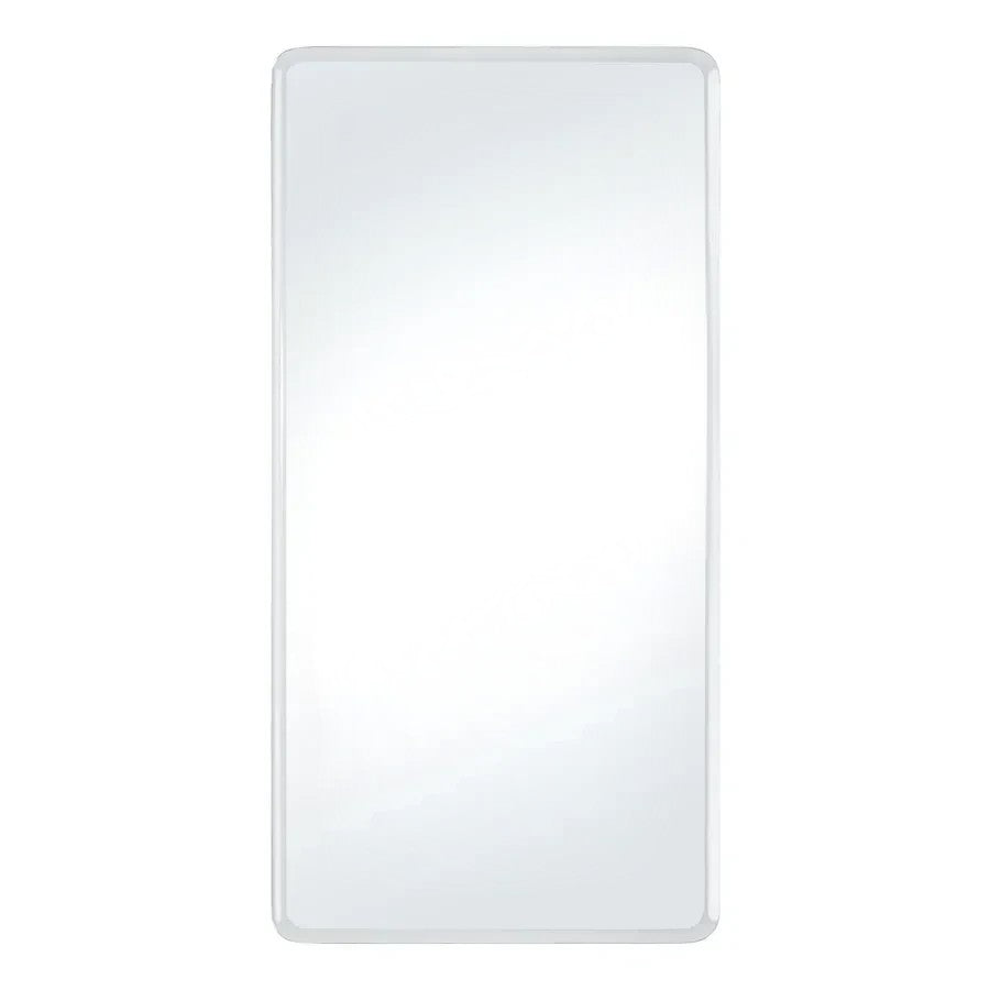 Miroir rectangulaire Maison Olive DANUSKE aux coins arrondis, design minimaliste et épuré de 24 par 36 pouces.