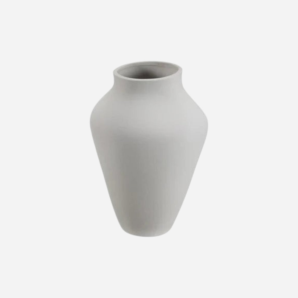 Vase LING Maison Olive en céramique blanc mat au design minimaliste et organique